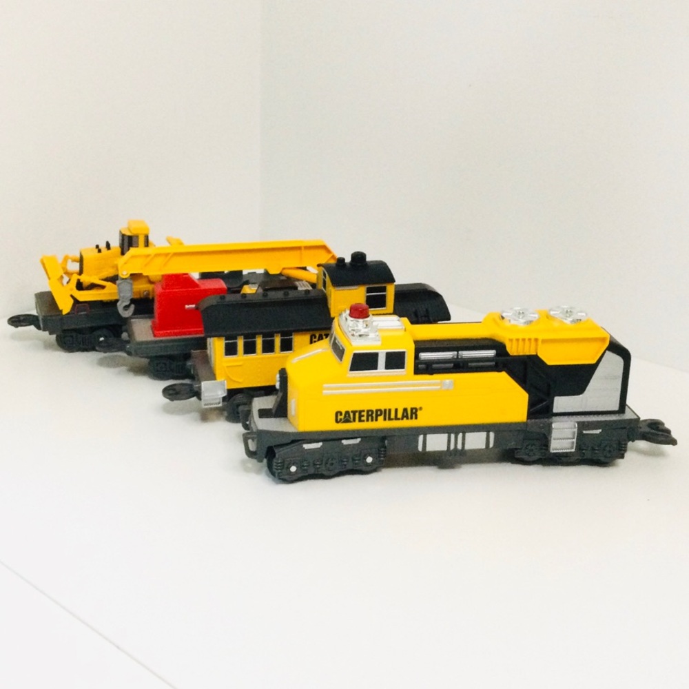 Vintage Caterpillar Engine Construction Train Works Well, * READ
